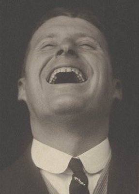 Bert Temple circa 1920 laughing