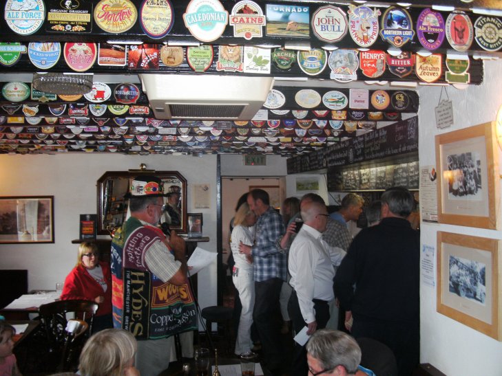 Chairman Malcolm auctions cufflinks